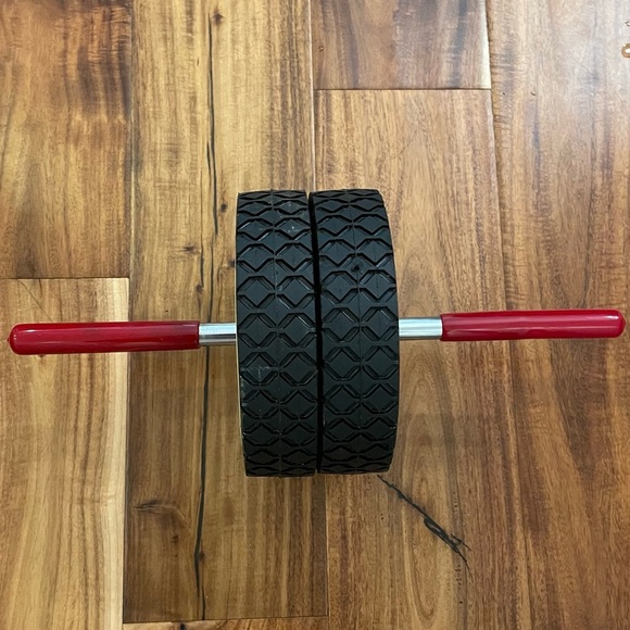 Vintage 80s Shape Shop Deluxe Duo Slim Wheel Fitness Exercise Machine. - Picture 5 of 6